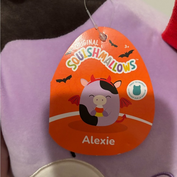 First to Market Alexie the Cow with Candycorn and Devil Horns 12” Squishmallow - Picture 2 of 2